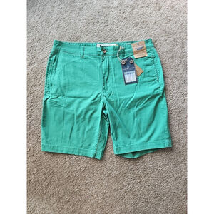 Tailor Vintage Greenwich Slim Fit Chino Shorts Men Size 36 Green